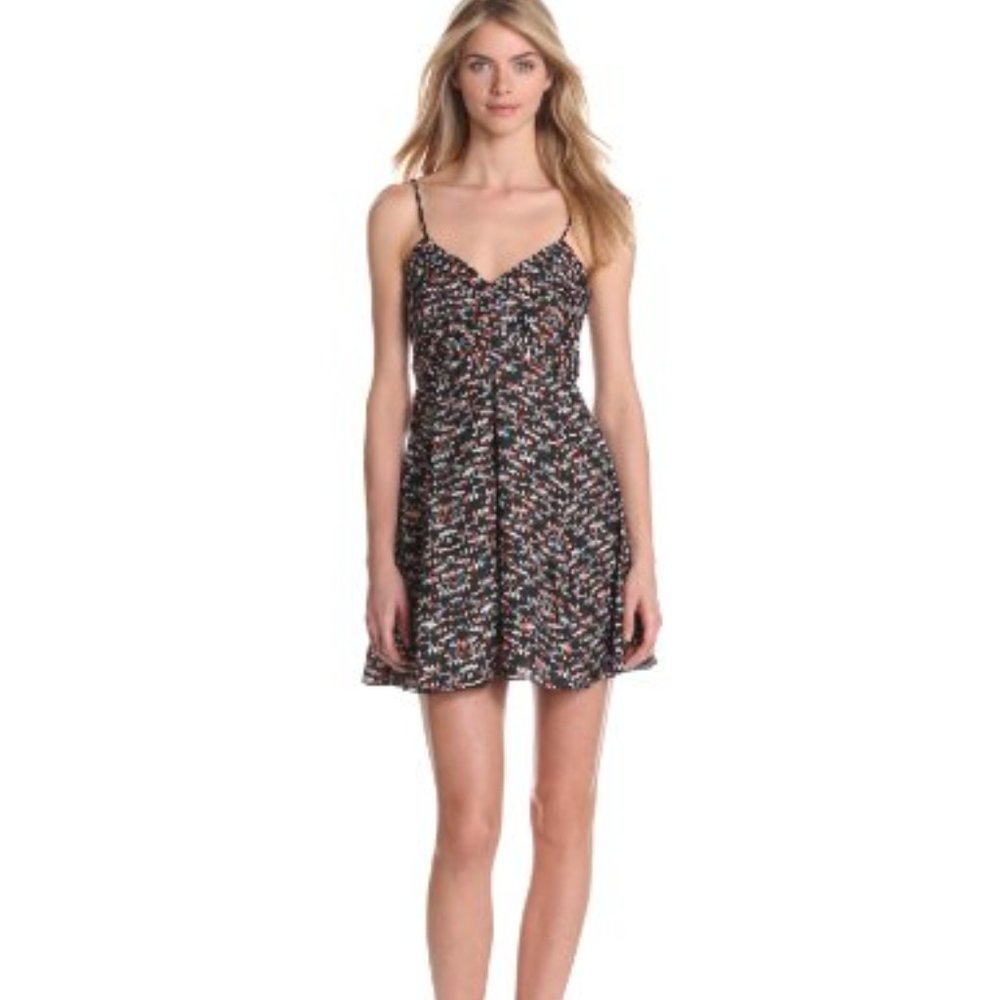 BCBGeneration Women's Cutout Pleat Dress